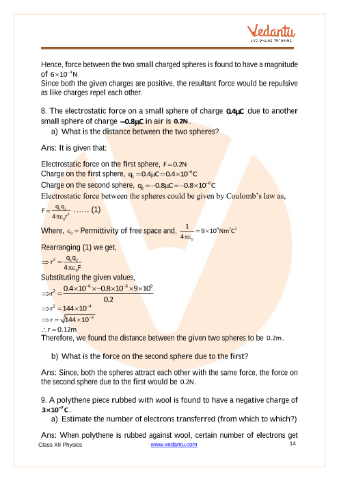 Important questions and answers of CBSE class 12 Physics