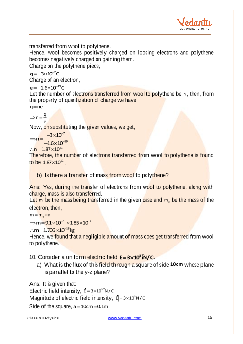 Important questions and answers of CBSE class 12 Physics