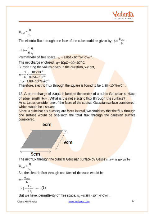 Important questions and answers of CBSE class 12 Physics