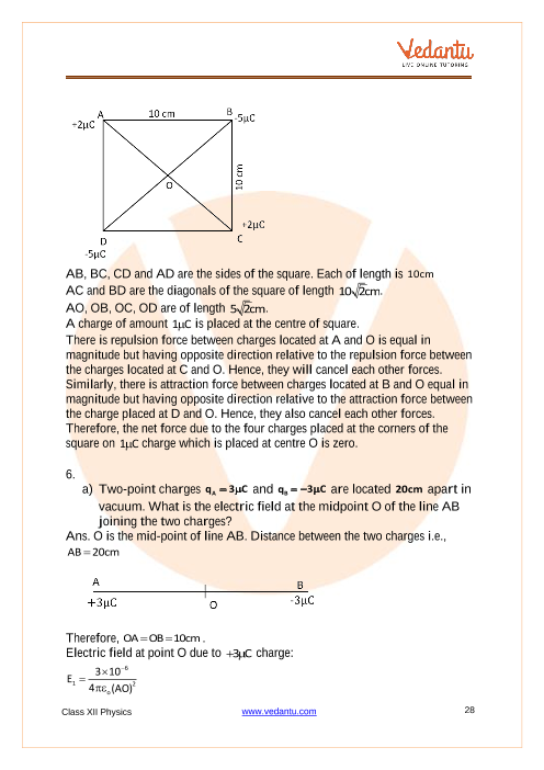 Important questions and answers of CBSE class 12 Physics