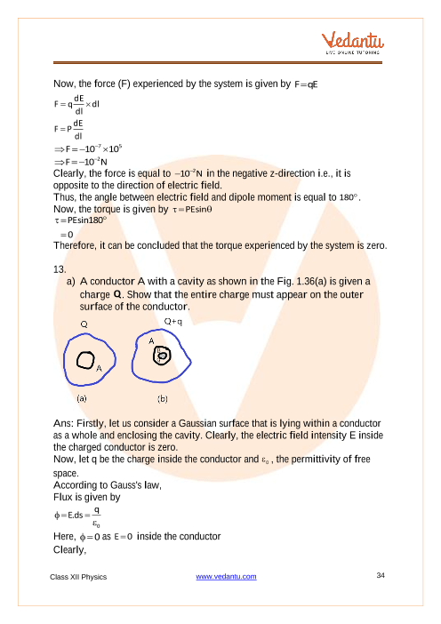 Important questions and answers of CBSE class 12 Physics