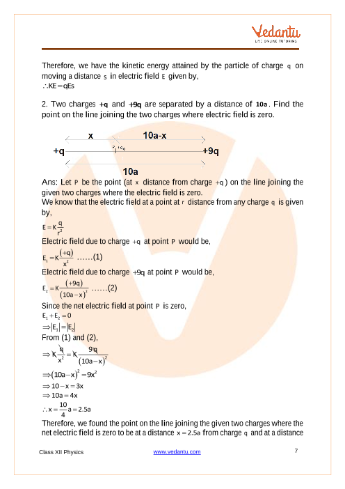 Important questions and answers of CBSE class 12 Physics