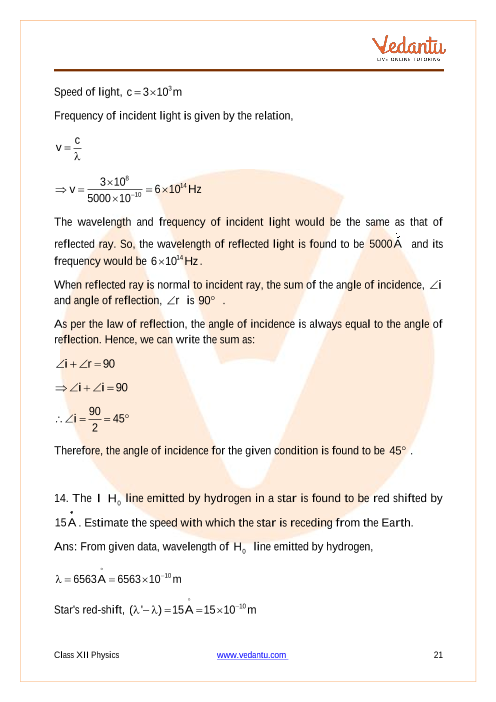 Important questions and answers of CBSE class 12 Physics