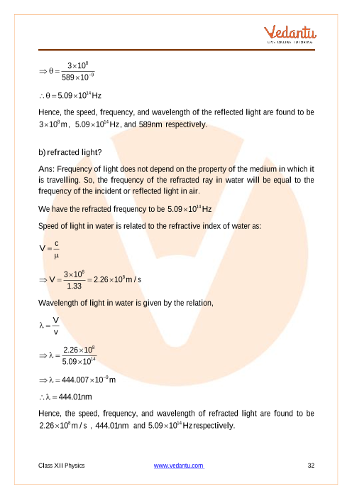 Important questions and answers of CBSE class 12 Physics