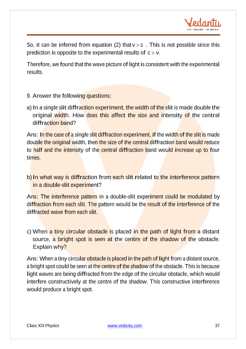 Important questions and answers of CBSE class 12 Physics