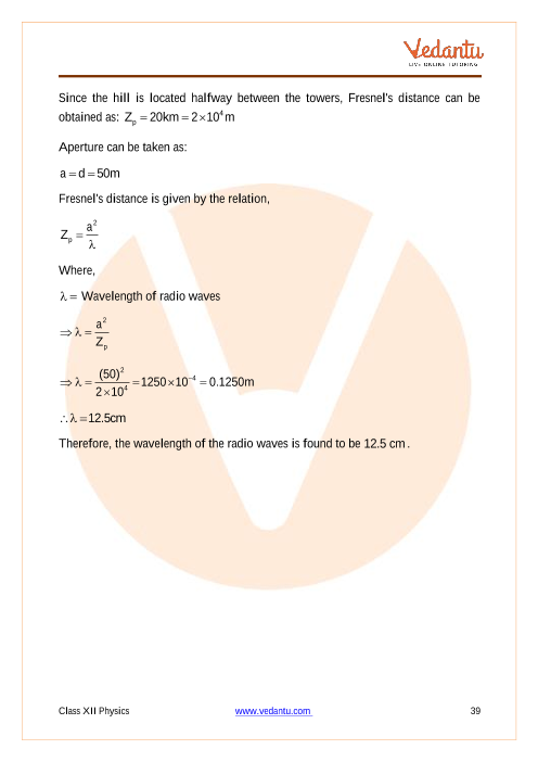 Important questions and answers of CBSE class 12 Physics