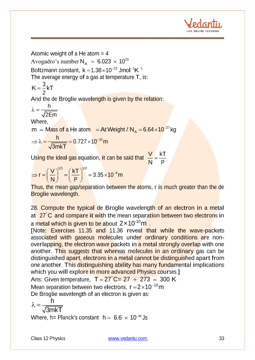 Important questions and answers of CBSE class 12 Physics