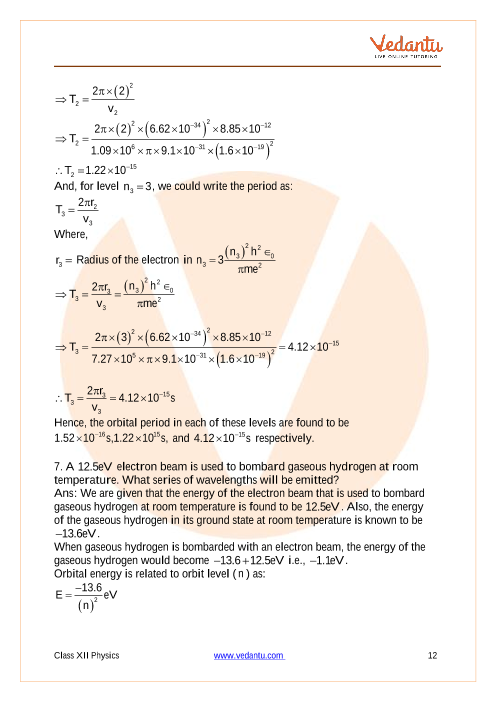 Important questions and answers of CBSE class 12 Physics