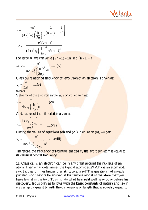 Important questions and answers of CBSE class 12 Physics