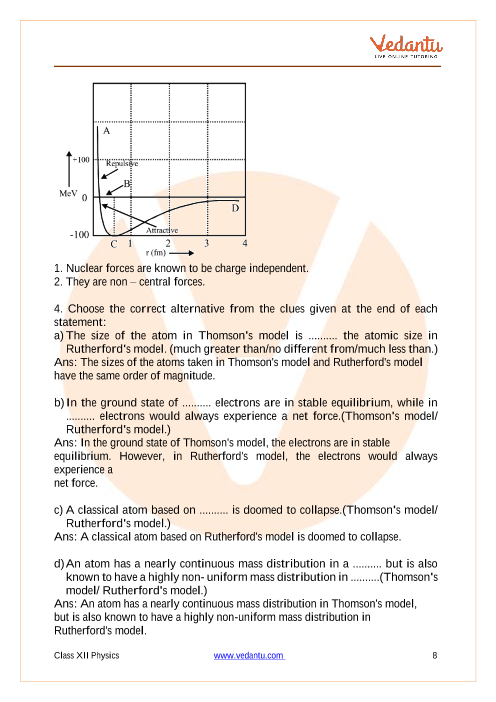 Important questions and answers of CBSE class 12 Physics