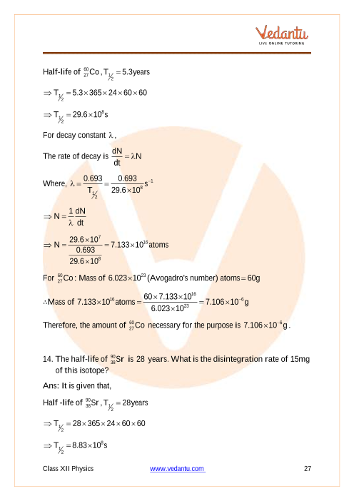 Important questions and answers of CBSE class 12 Physics