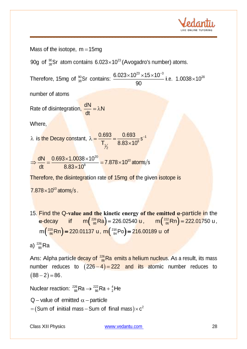 Important questions and answers of CBSE class 12 Physics