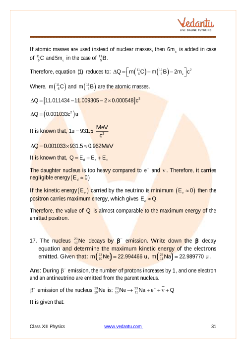 Important questions and answers of CBSE class 12 Physics