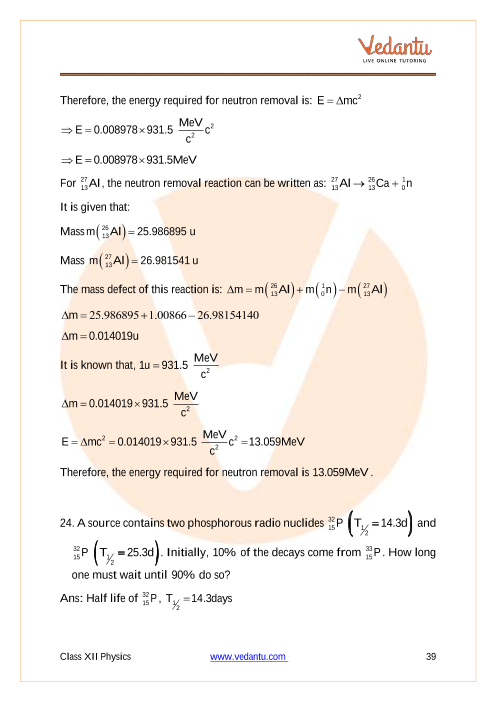 Important questions and answers of CBSE class 12 Physics