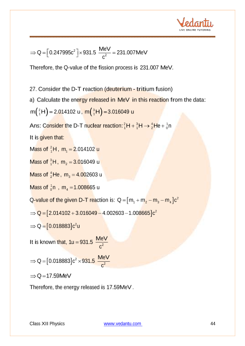 Important questions and answers of CBSE class 12 Physics