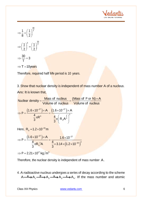 Important questions and answers of CBSE class 12 Physics