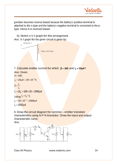 Important questions and answers of CBSE class 12 Physics