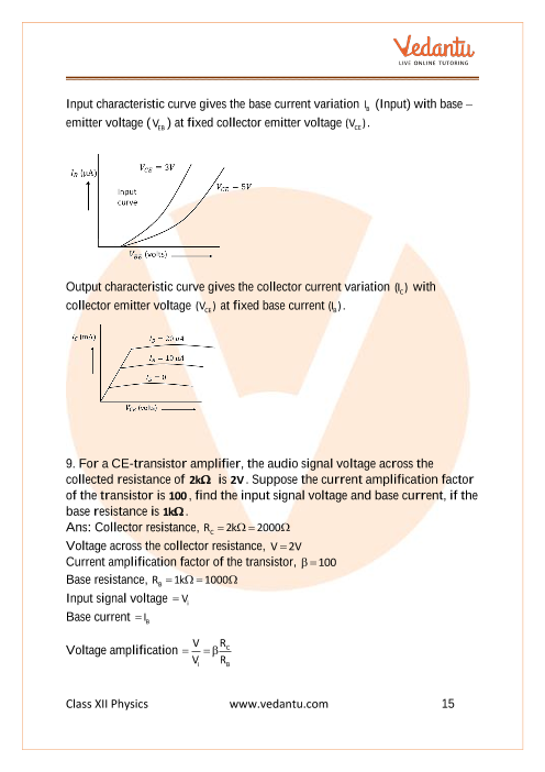 Important questions and answers of CBSE class 12 Physics