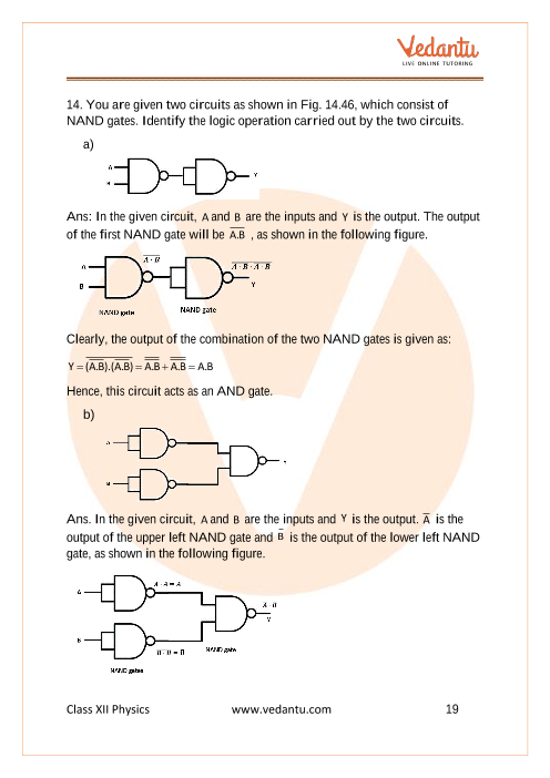 Important questions and answers of CBSE class 12 Physics