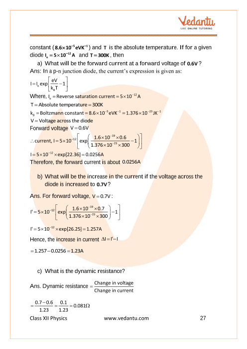 Important questions and answers of CBSE class 12 Physics