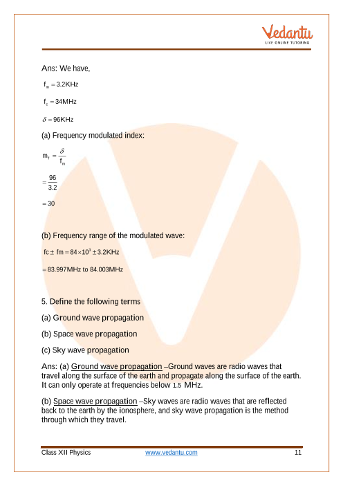 Important questions and answers of CBSE class 12 Physics