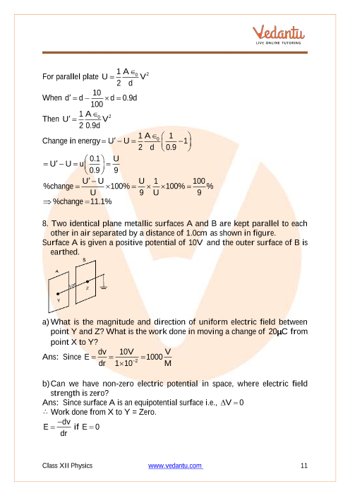 Important questions and answers of CBSE class 12 Physics