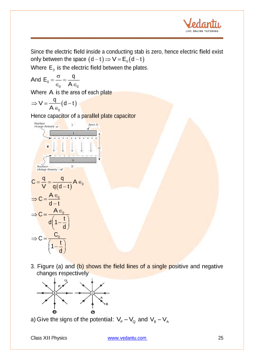 Important questions and answers of CBSE class 12 Physics