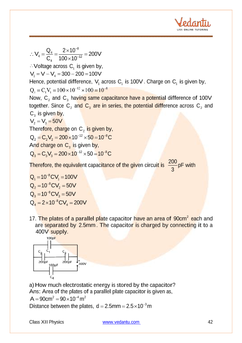 Important questions and answers of CBSE class 12 Physics