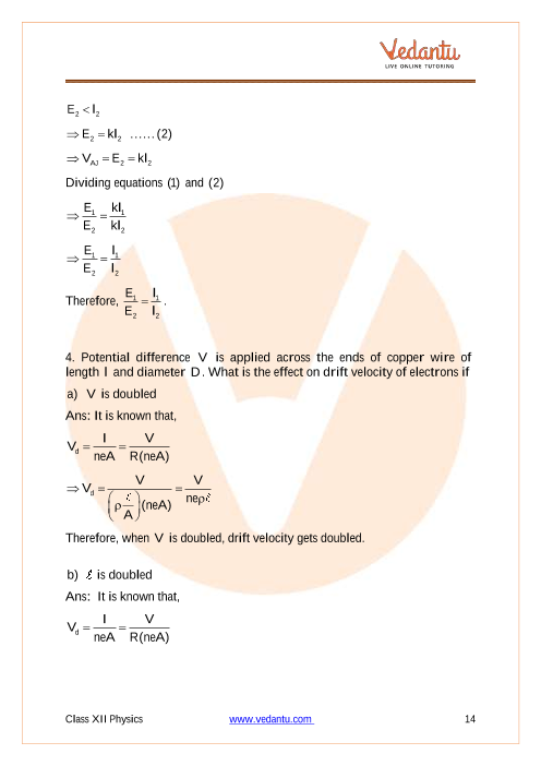 case study based questions class 12 physics chapter 3