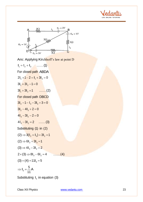 Important questions and answers of CBSE class 12 Physics