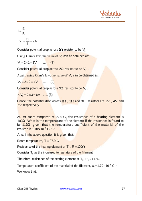 case study based questions class 12 physics chapter 3