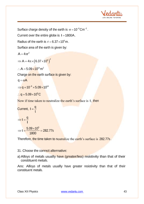 Important questions and answers of CBSE class 12 Physics