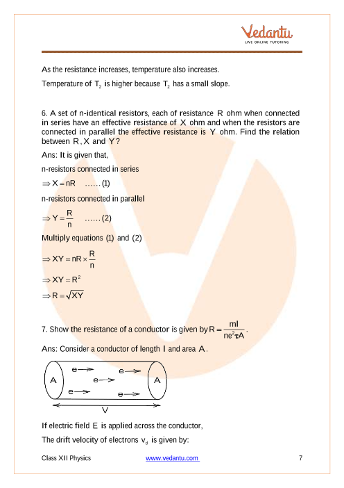 case study questions class 12 physics chapter 3