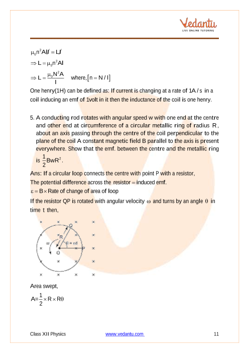 Important questions and answers of CBSE class 12 Physics