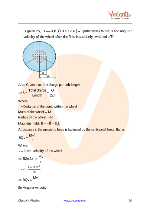 Important questions and answers of CBSE class 12 Physics