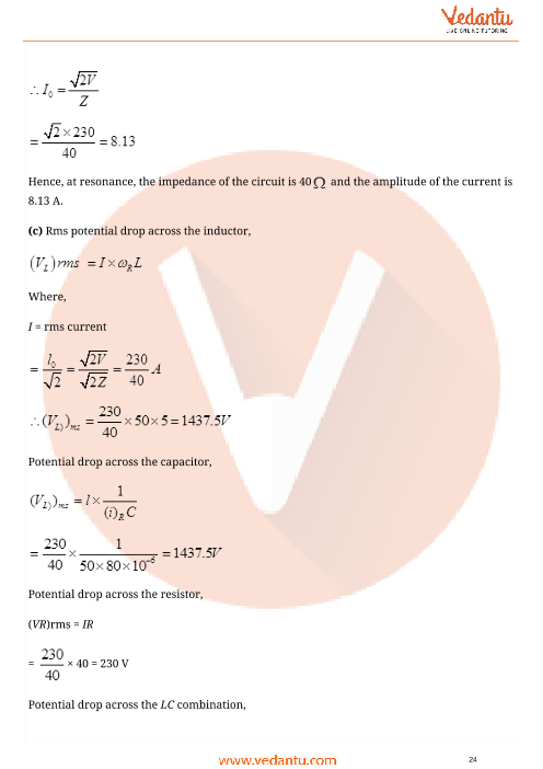 Important questions and answers of CBSE class 12 Physics