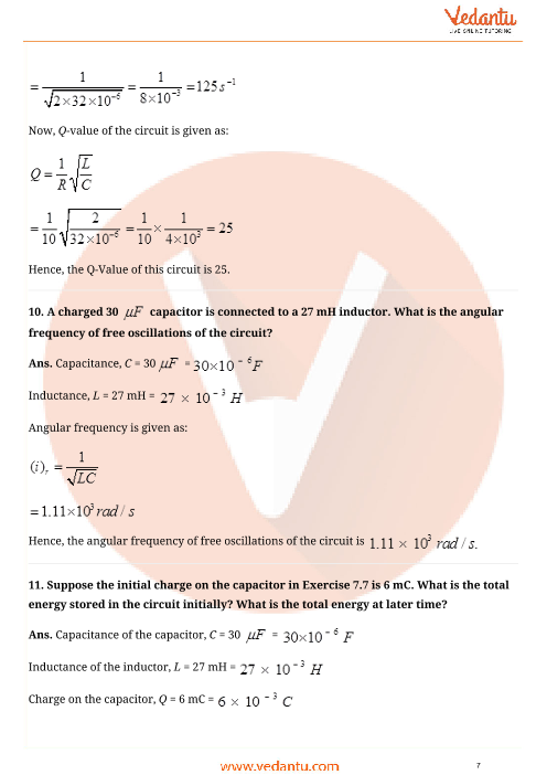 Important questions and answers of CBSE class 12 Physics