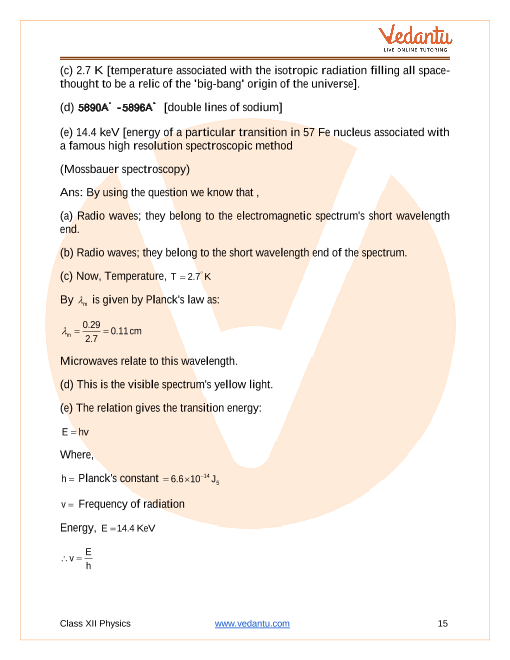 Important questions and answers of CBSE class 12 Physics