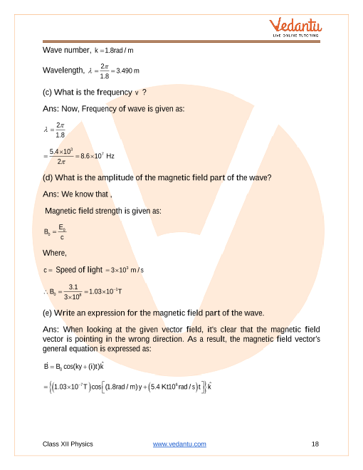 Important questions and answers of CBSE class 12 Physics