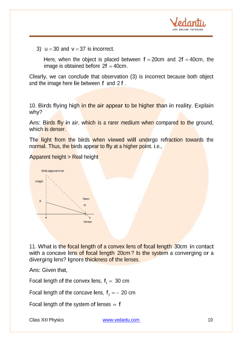 Important questions and answers of CBSE class 12 Physics