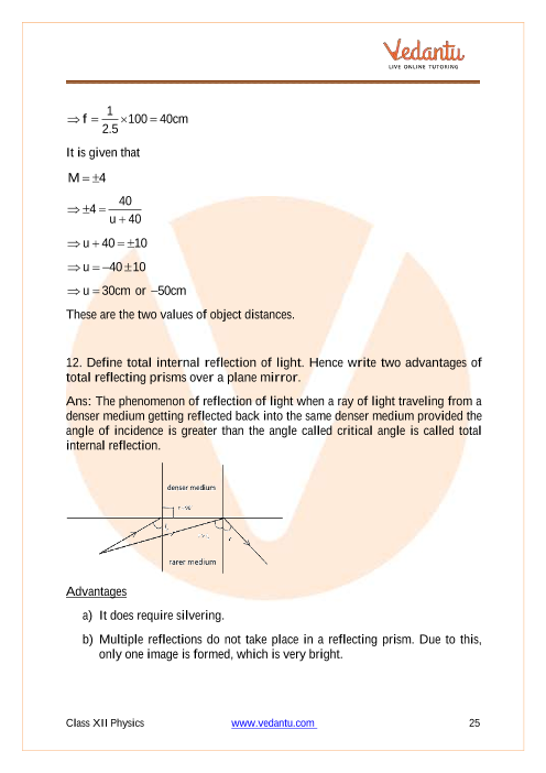 Important questions and answers of CBSE class 12 Physics