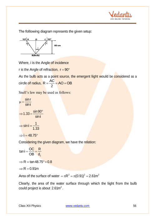 Important questions and answers of CBSE class 12 Physics