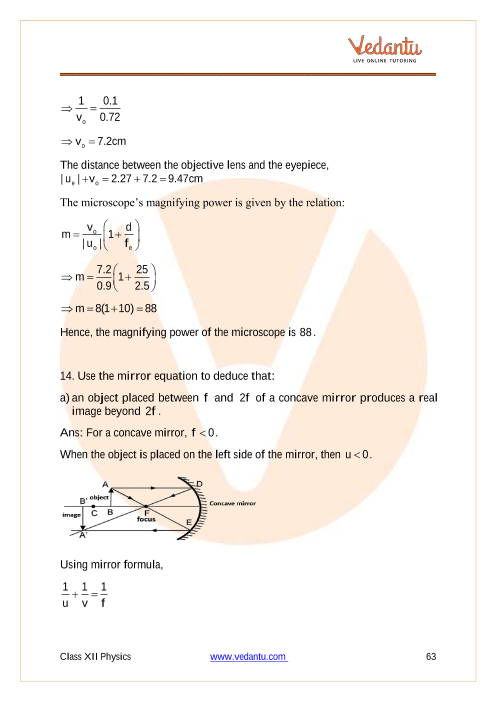 Important questions and answers of CBSE class 12 Physics