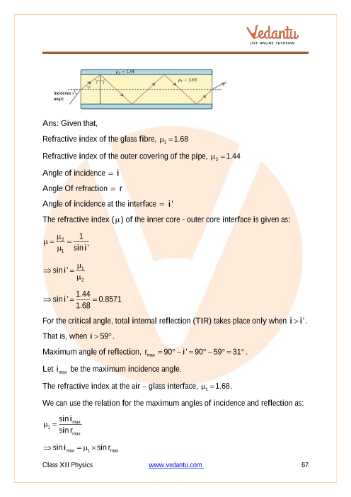 Important questions and answers of CBSE class 12 Physics