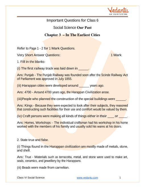 important-questions-for-cbse-class-6-social-science-our-past-chapter-3