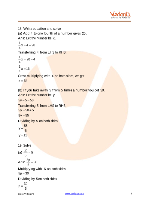 KSEEB Solutions for Class 7 Maths Chapter 4 Simple Equations Ex