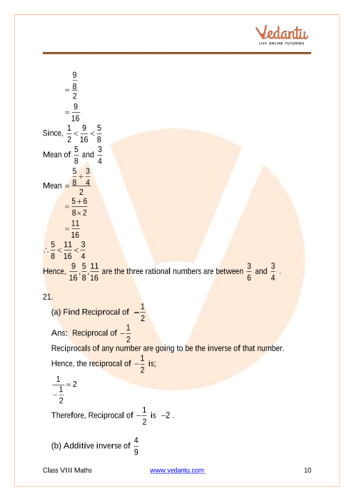 download cbse class 8 maths chapter 1 rational numbers important questions pdf