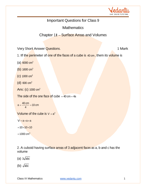 Important Questions For CBSE Class 9 Maths Chapter 11 - Constructions