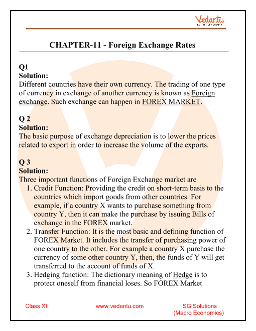 Sandeep Garg Macroeconomics Class 12 Solutions Class 12 Macroeconomics ...