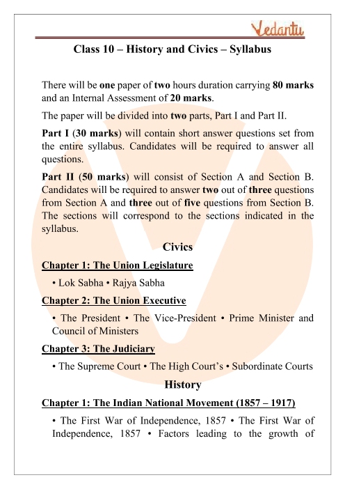 History Class 10 Icse Board Paper 2023 Solved Image To U 6879